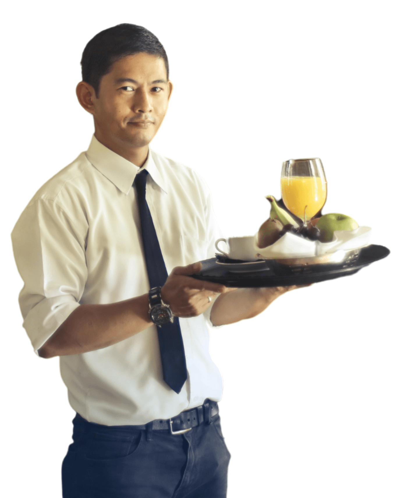 snippet of one of the catering professionals