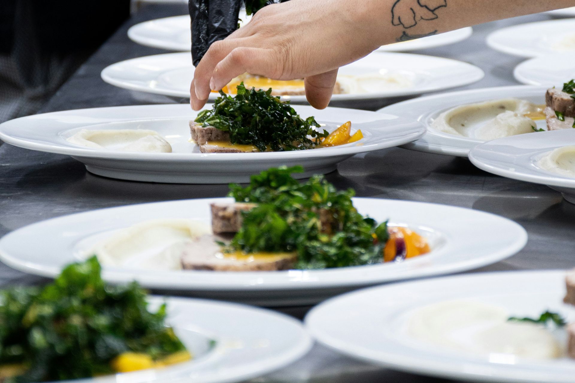 workplace catering staff